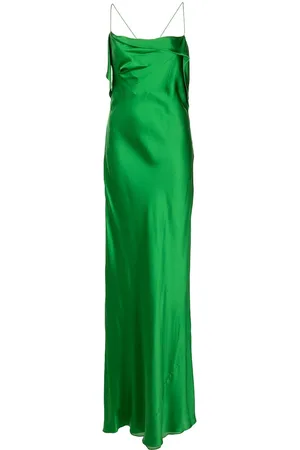 Michelle Mason Bias-cut silk gown