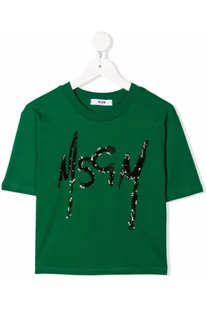 Msgm Logo crew-neck T-shirt