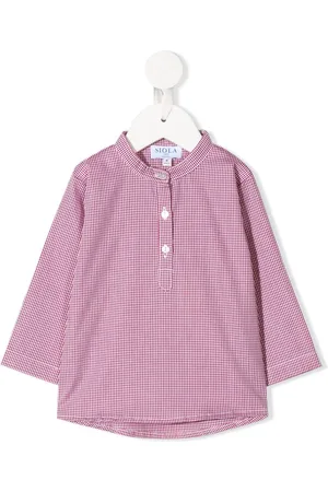 SIOLA Buttoned micro-print shirt