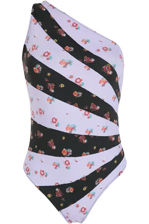 AMIR SLAMA One-shoulder swimsuit