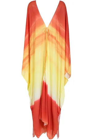 AMIR SLAMA Printed beach dress