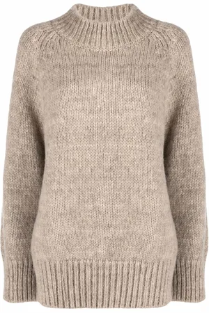 Maison Margiela High neck knitted jumper