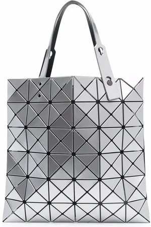 Issey Miyake Lucent geometric-panelled tote bag