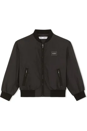 Dolce & Gabbana Logo-tag bomber jacket