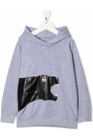 Wauw Capow by Bangbang Chase jaguar-patch hoodie