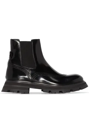 Alexander McQueen Chunky-sole Chelsea boots