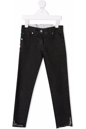Stella McCartney Logo-stripe denim jeans