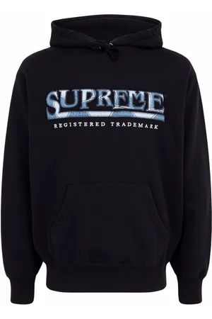 Supreme Denim Logo hoodie