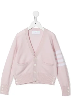 Thom Browne 4-Bar V-neck cashmere cardigan