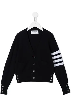 Thom Browne 4-Bar V-neck cardigan