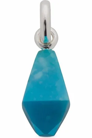 Monica Vinader Geometric gemstone pendant charm