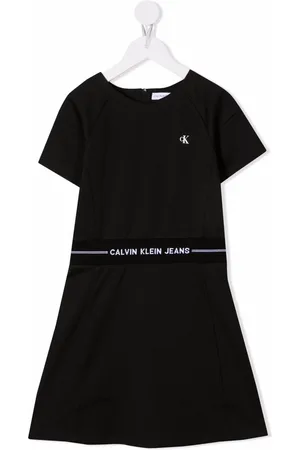 Calvin Klein Logo-print waistband dress
