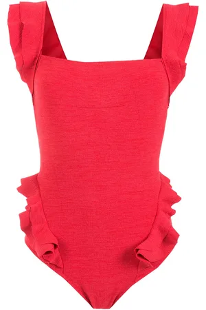 CLUBE BOSSA Barbette ruffled swimsuit