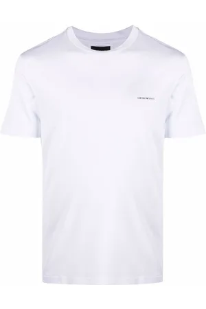 Emporio Armani Logo-print crewneck T-shirt