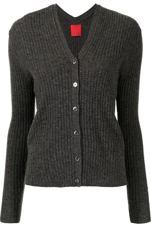 Cashmere In Love Inez ribbed-knit cropped cardigan