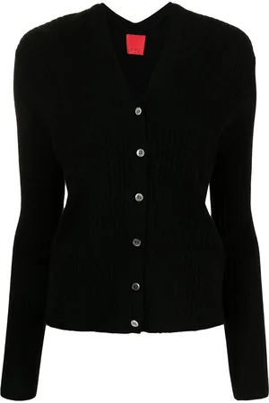 Cashmere In Love Inez ribbed-knit cropped cardigan
