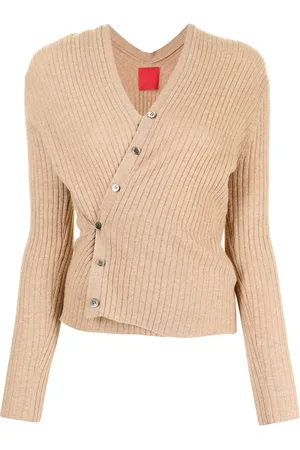 Cashmere In Love Inez ribbed-knit cropped cardigan