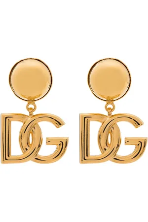 Dolce & Gabbana DG Logo clip-on earrings