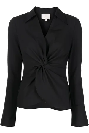 Cinq A Sept Mckenna knot-detail shirt