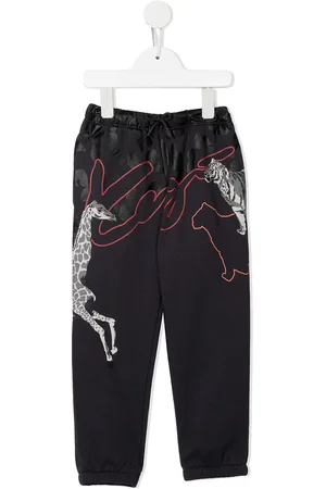 Kenzo Logo-print cotton track pants