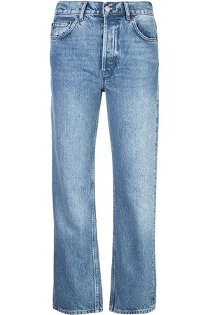 Reformation Cynthia high-rise straight jeans
