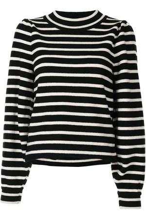 GOEN.J Striped pattern jumper