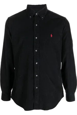 Ralph Lauren Embroidered-logo cotton shirt