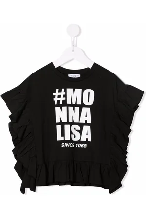 MONNALISA Logo-print cotton T-shirt