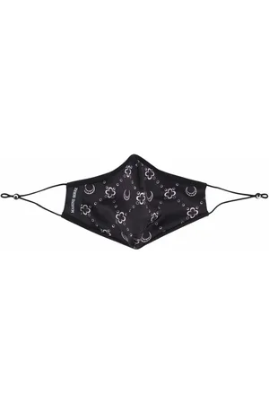 Marine Serre Logo-embroidered face mask