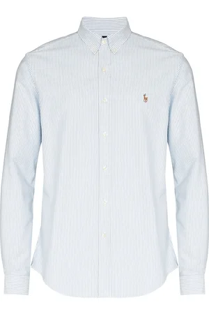 Ralph Lauren Logo-embroidered striped shirt