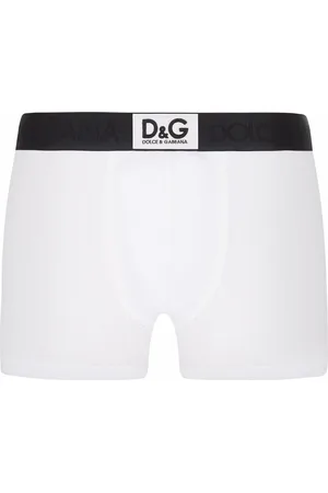 Dolce & Gabbana Contrast Trim logo-waistband Briefs - Farfetch