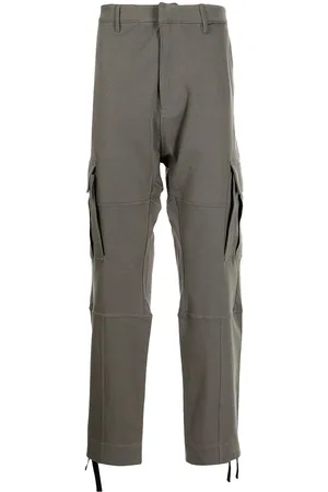 MARCELO BURLON Strap-detail cargo pants