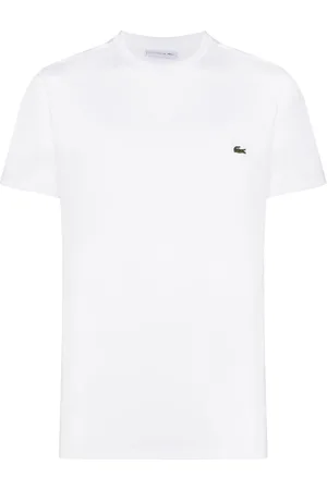 Lacoste Logo-embroidered crew-neck T-shirt