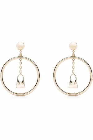 Jacquemus Le Chiquito drop hoop earrings