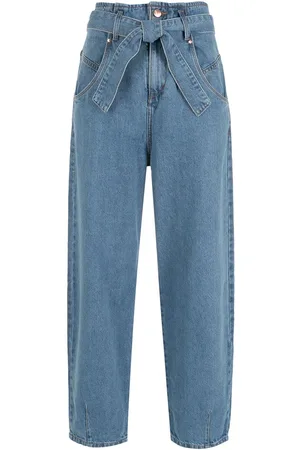 AMAPÔ Ivana paperbag denim jeans