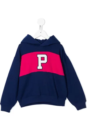 Ralph Lauren Logo-print colour-block hoodie