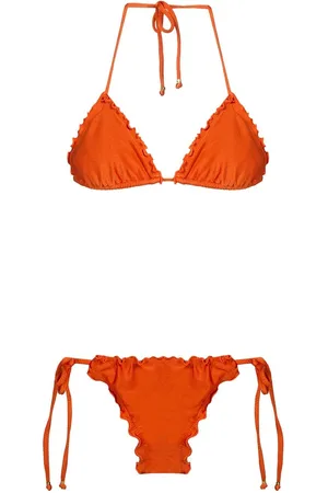 AMIR SLAMA Triangle top bikini set
