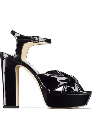 Jimmy Choo Heloise high-shine finish 120mm sandals