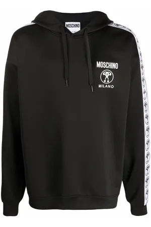 Moschino Logo-tape hoodie