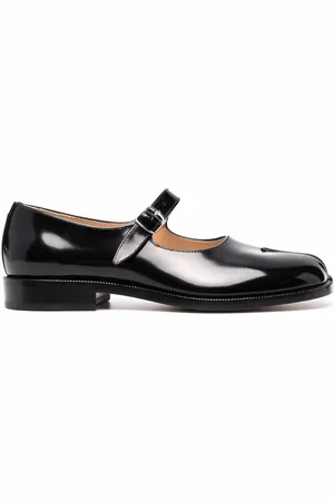 Maison Margiela Tabi leather Mary-Jane shoes