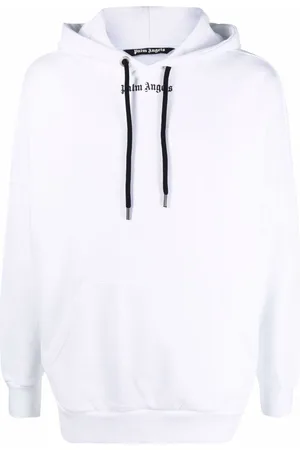 Palm Angels Logo-print drawstring hoodie
