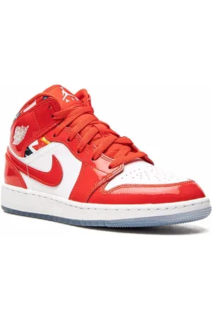 Jordan Air Jordan 1 Mid SE "Barcelona Sweater Patent" sneakers