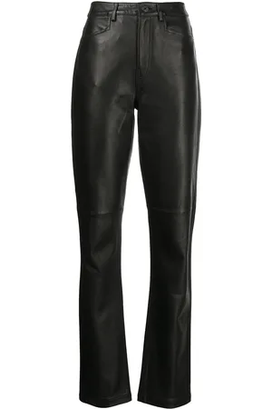 Proenza Schouler Straight-leg leather trousers