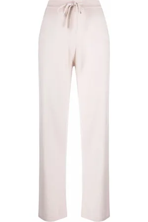 Chinti & Parker Drawstring-waist cashmere wide-leg trousers