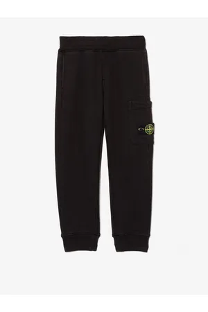 Stone Island Compass-logo cotton track pants