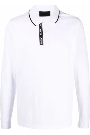 Philipp Plein Logo embroidered polo shirt