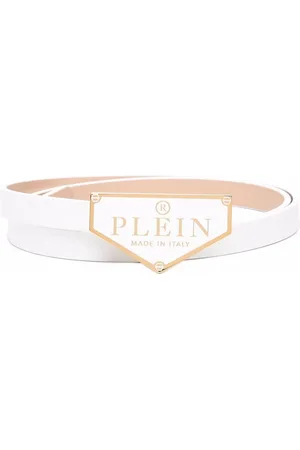 Philipp Plein Iconic Plein leather belt