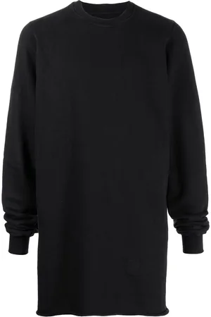 Rick Owens Cut-out cotton sweatshirt