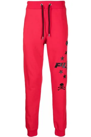 Philipp Plein Logo skull tracksuit bottoms