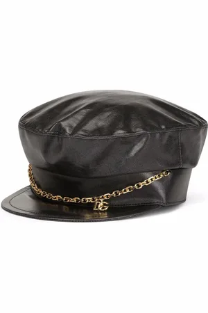 Dolce & Gabbana DG-logo baker boy hat